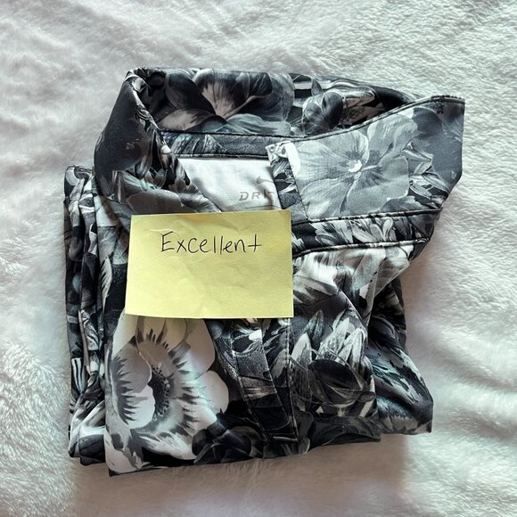 Nike Dri-Fit U.S Open 2019 Pebble Beach Floral Sleeveless Golf Polo Shirt Medium - Picture 11 of 11